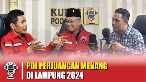 Bulan Bung Karno 4500 Kader Banteng Lampung Berangkat Ke GBK Jakarta