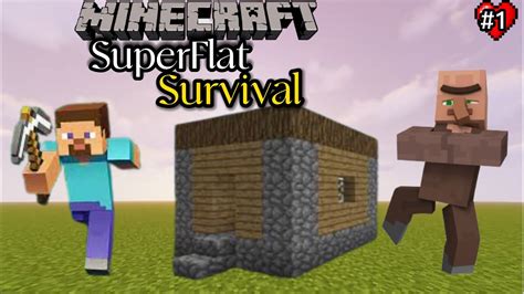 Starting A New Journey Minecraft Superflat Survival Episode