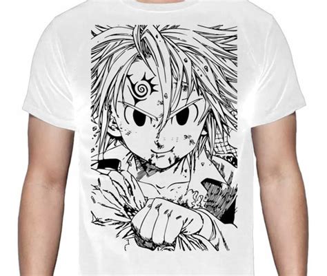 Nanatsu No Taizai Meliodas Polera Anime Cuotas Sin Inter S