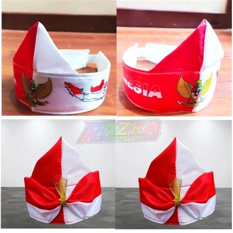 Jual Ikat Kepala Bendo Merah Putih Bisa Untuk Anak Dan Dewasa Shopee