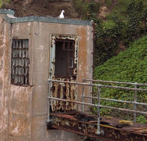 Rusted Prisoner Walkway Alcatraz Abandoned Prisons Alcatraz