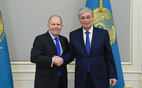 President Kassym Jomart Tokayev Receives U S Ambassador To Kazakhstan