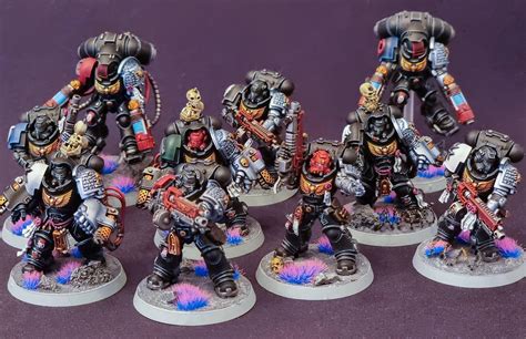 Finished My Deathwatch Indomitor Kill Team Warhammer40k