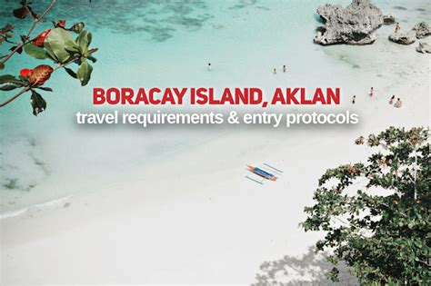 BORACAY TRAVEL REQUIREMENTS For TOURISTS VISITORS Blogs Travel