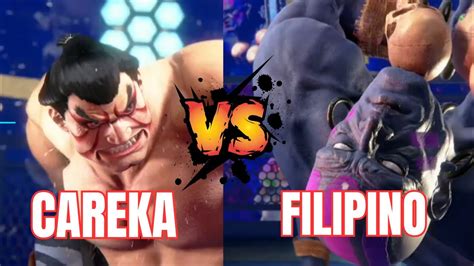 SF6 CAREKA E HONDA Vs FILIPINO DHALSIM STREET FIGHTER 6 RANKED