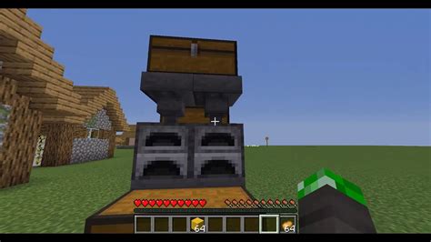 Automatischer Ofen Tutorial Minecraft Youtube