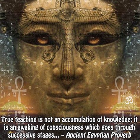 True Teaching Is Not An Accumulation Of Knowledge It Is An Awaking Of