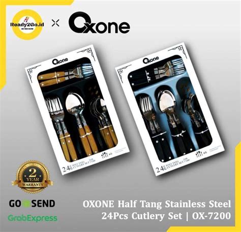 Jual Sendok Garpu Set Oxone OX 7200 HALF TANG Cutlery Set 24Pcs Di