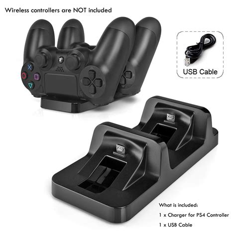 Playstation 4 Dualshock Controller Charging Station Dual Controller Ch Pc Part Source Inc