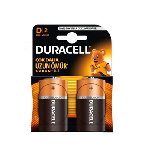 Duracell D2 1 5v 2 Li Alkaline Pil Lr20 Mn1300