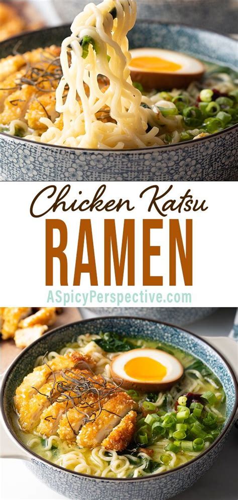 Chicken Katsu Ramen A Spicy Perspective Recipe Noodle Recipes