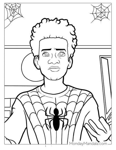 40 Spider Man Coloring Pages Free Pdf Printables