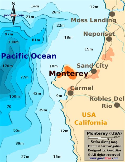 Map of Monterey