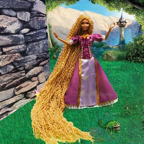 RAPUNZEL Rapunzel Tinha Cabelos Longos E Dourados 21 Metros De