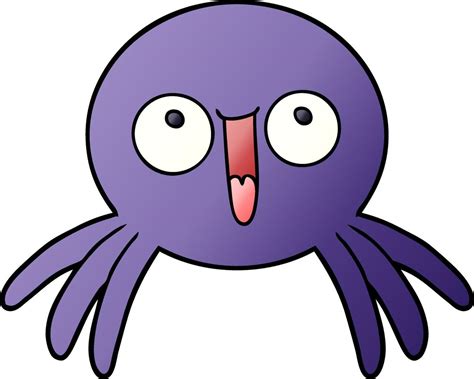 happy cartoon spider 12545467 Vector Art at Vecteezy