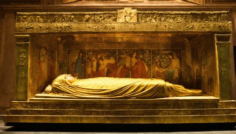 Lexica Sarcophagus Of The Sleeping Beauty Tisul Princess In A Mausoleum Who Probably Traveled