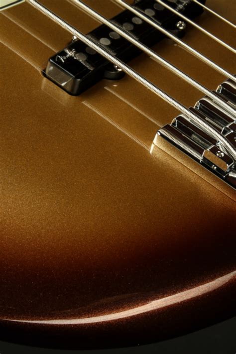 Fender American Ultra Jazz Bass V Mocha Burst Eddie S Guitars