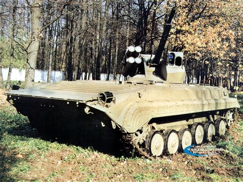 BMP-1M, a BMP-1 upgraded with a ''TKB-799 Kliver'' turret (1K13-2 day ...