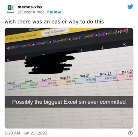 Funny Excel Memes Thunder Dungeon The Funniest Memes