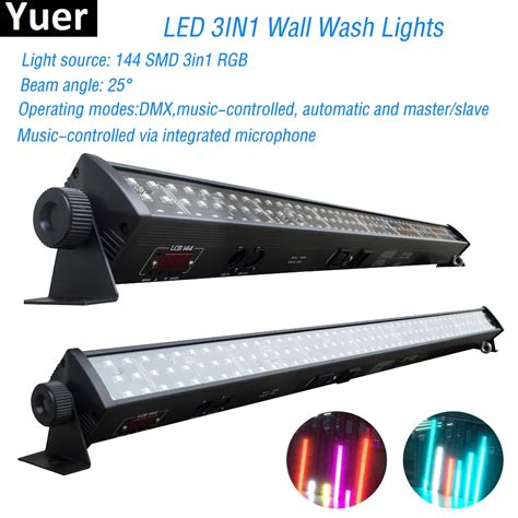 New Disco Light Rgb In Led Wall Wash Light Dmx Led Bar Dmx Line Bar