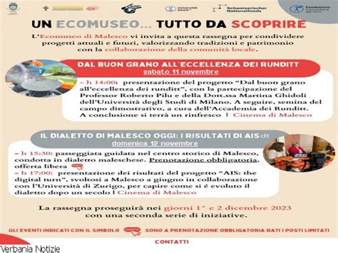 Un Ecomuseo Tutto Da Scoprire