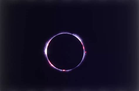 Incredible Image Shows What A Solar Eclipse Looks Like From Space Us