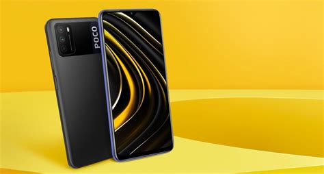 Смартфон POCO M3 4/128GB желтый: купить по выгодной цене в интернет ...