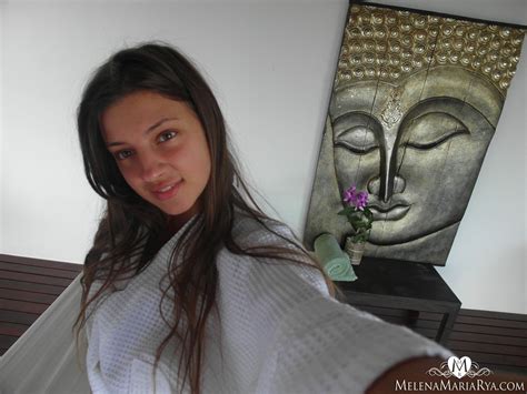 Nothing Makes Melena Maria Rya Happier Than Posing Naked Photos