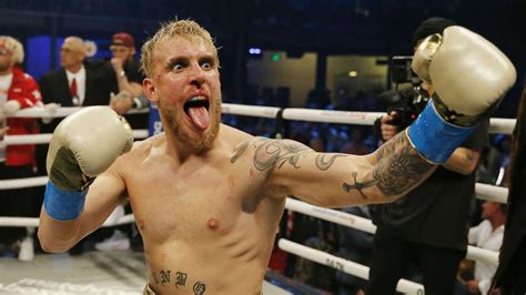 Jake Paul Shows Off 500000 Custom Made Championship Belt Proclaiming
