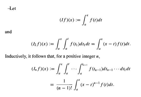 Definite Integrals Int A X Int A T F T 1 Dt 1 Dt Int A X X T