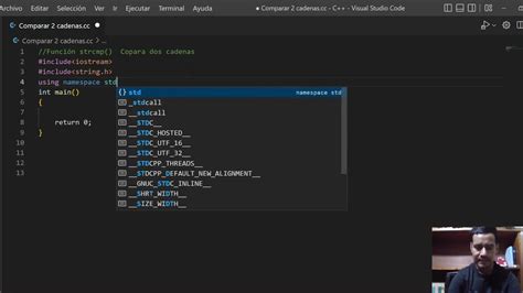 Comparar Dos Cadenas En C Strcmp YouTube