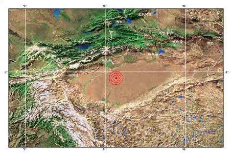 6 0 Magnitude Earthquake Hits Xinjiang