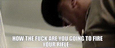 YARN How The Fuck Are You Going To Fire Your Rifle Jarhead 2005 War Video Clips By