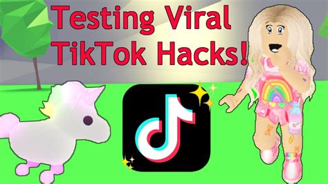 WORKING Testing Viral Adopt Me TikTok Hacks YouTube