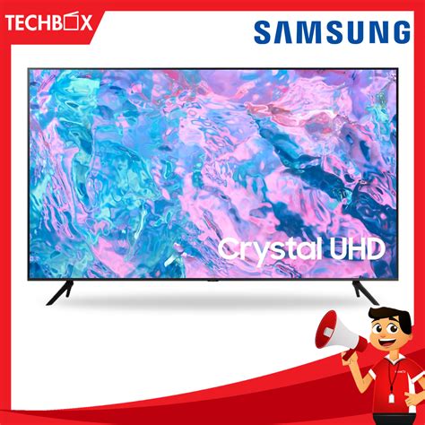 SAMSUNG 55" CRYSTAL UHD 4K SMART TV UA55CU7000GXXP - Techbox