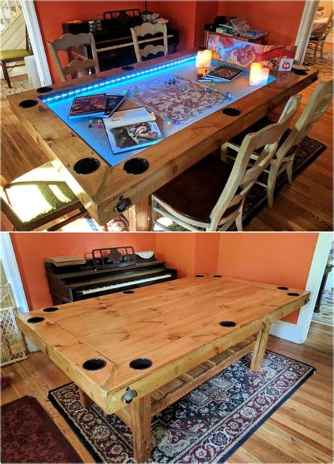 20 Free Diy Gaming Table Plans With Pdf Artofit