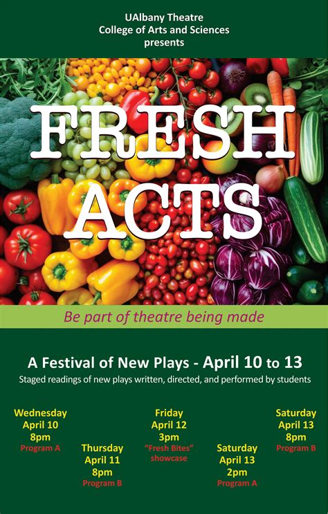 Fresh Acts By Ualbanypac Issuu