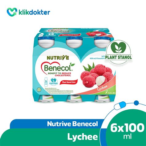 Jual Nutrive Benecol Lychee X Ml Shopee Indonesia