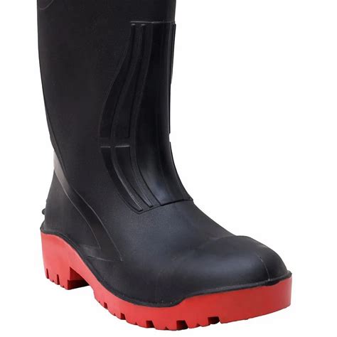 5 To 11 Black Abrigo PVC Gum Boot With Steel Toe At Rs 370 In Ahmedabad