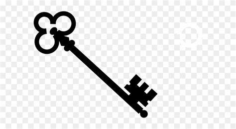 Skeleton Key Clipart