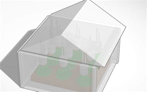 3d Design An Beautiful Greenhouse Tinkercad