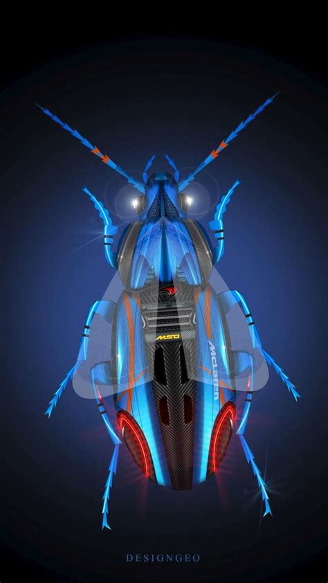 Exotic Bugs Digital Artworks On Behance By Designgeo In