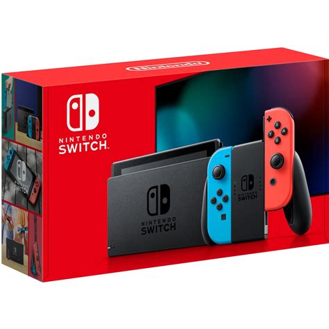 Nintendo Switch Console Neon BIG W