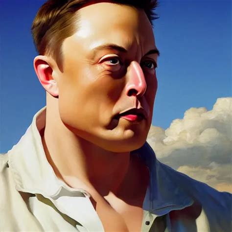 Elon Musk The Ultimate Gigachad Incredibly Muscular Stable Diffusion