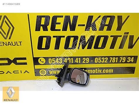 RENAULT KANGOO SOL AYNA 2004 2008 SIFIR YEDEK PARÇA RENKAY Çıkma Yedek