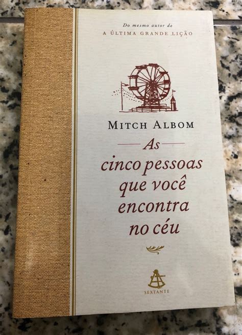 As Cinco Pessoas Que Encontramos No C U Livro Mitch Albom Usado