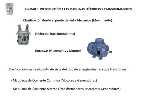 Ppt Unidad Introducci N A Las Maquinas El Ctricas Y