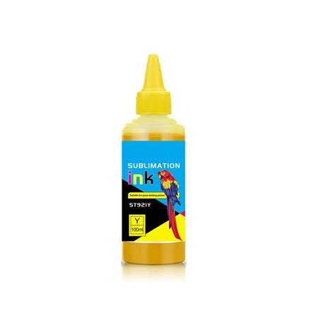 Tinta para Sublimação Vision 100ml Amarela Distrimix Nordeste