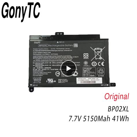 Gonytc V Wh Mah Laptop Battery Bp Xl For Hp Pavilion Pc