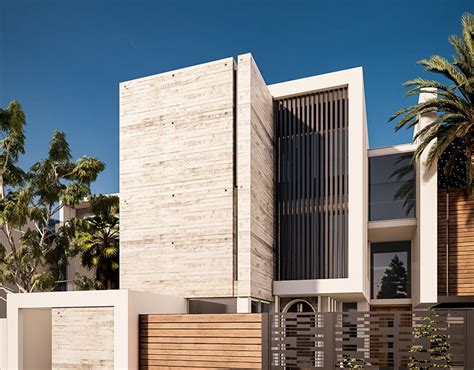 Modern Villa Render By Ahmet Abdurrahman Behance